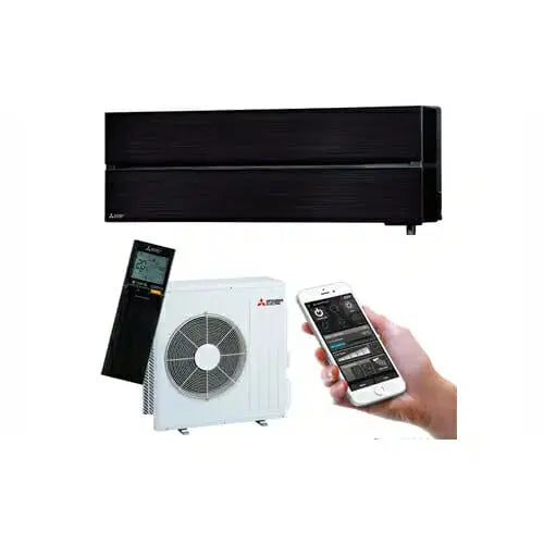 MITSUBISHI ELECTRIC MSZLN25VG2BKIT3 2.5kW Black Reverse Cycle Split System Air Conditioner