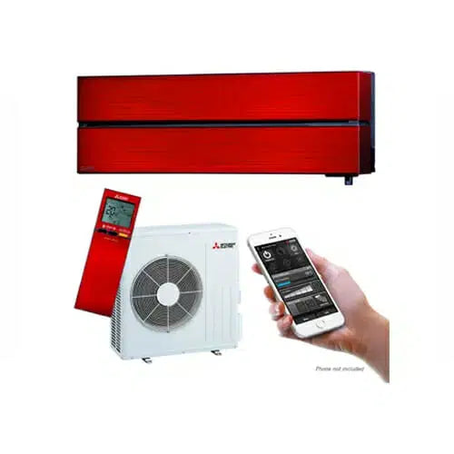 MITSUBISHI ELECTRIC MSZLN25VG2RKIT3 2.5kW Red Reverse Cycle Split System Air Conditioner