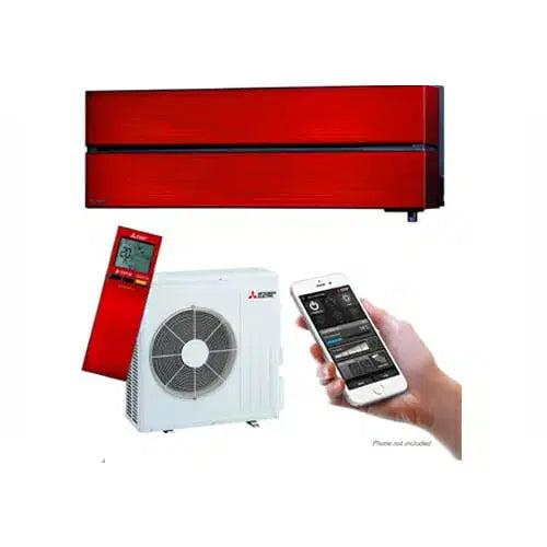 MITSUBISHI ELECTRIC MSZLN50VG3RKIT3 5.0kW Red Reverse Cycle Split System Air Conditioner