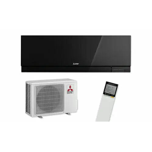 Mitsubishi Electric MSZEF25VGDBKIT 2.5kW EF Series Inverter Split System Air Conditioner | Black