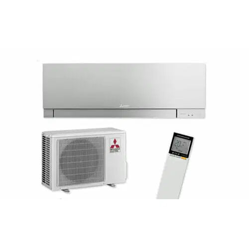 Mitsubishi Electric MSZEF25VGDSKIT 2.5kW EF Series Inverter Split System Air Conditioner | Silver
