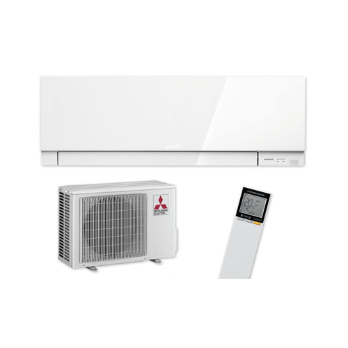 Mitsubishi Electric MSZEF25VGDWKIT 2.5kW EF Series Inverter Split System Air Conditioner | White